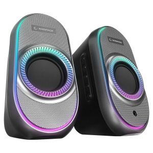 Zvučnici 2.0 Rampage RMS-X3 6W Bluetooth crni - Img 1