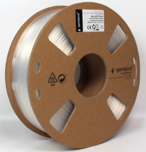 3DP-ABS1.75-01-TR ABS Filament za 3D stampac 1.75mm, kotur1KG Transparent - Img 1