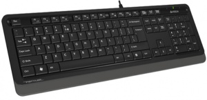 A4-FK10 YU GREY A4Tech Fstyler Multimedia comfort tastatura, FN funkcije, vodootp. YU-LAYOUT, USB - Img 2