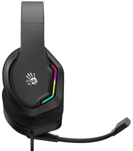 A4-G260 A4Tech Bloody gejmerske slusalice sa mikrofonom, 7.1 SURROUND, 50mm/16ohm, RGB, USB BLACK - Img 3