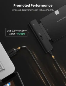 Adapter konverter USB 3.0-Sata 2.5 Ugreen CM321 - Img 2