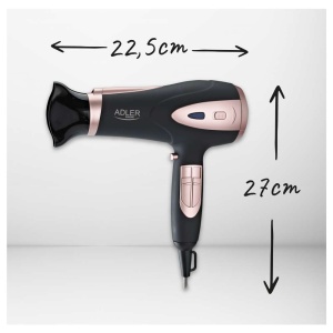 ADLER AD2248B FEN ZA KOSU 2200W CRNI - Img 2