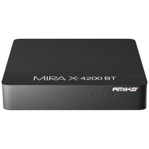 Amiko Prijemnik IPTV@Linux, 4K UHD, H.265, LAN, WiFi Dual Band - MIRAX HIS-4200 BT Pure OTT - Img 1
