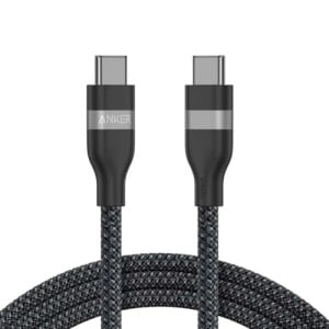 ANKER Type C na Type C kabl pleteni 1,8m 240W CRNI