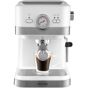 Aparat za espresso Sencor SES 1720WH/mlevena/1.5L/1050W/bela - Img 3