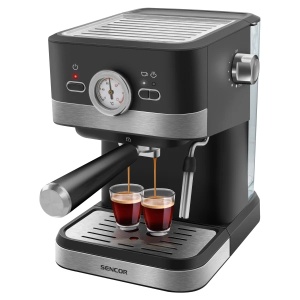 Aparat za espresso Sencor SES 1721BK/mlevena/1.5L/1050W/crna