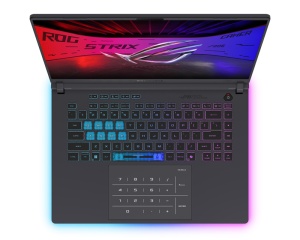 ASUS ROG Strix G16 G615LR-S5340W (16 inča 2.5K, Ultra 9 275HX, 32GB, SSD 2TB, GeForce RTX 5070 Ti, Win 11 Home) laptop + ranac