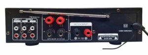 Audio pojacalo ATC AMP-301 2x25W, USB/SD/FM/MIC/Display/ECHO/Bluetooth, FM: 87.5MHz-108.5MHz, 4-16om - Img 2