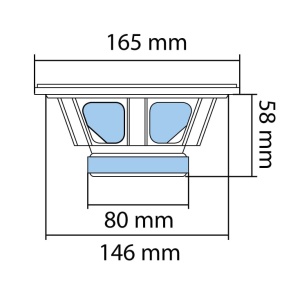 Auto zvučnici 165mm 2x75W - Img 2