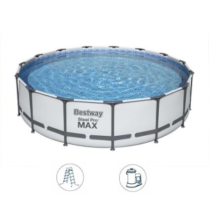 Bestway Steel Pro Max bazen 366×100 cm set sa filter pumpom - Img 2