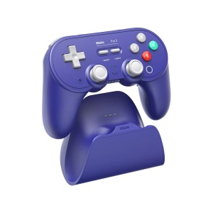 Bežični gamepad 8BitDo Pro 3 BT/2.4Ghz/Multi platform/Vibracija/Hall Effect/TMR/Purple edition+Dock - Img 4