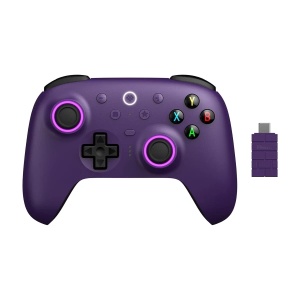 Bežični gamepad 8BitDo Ultimate 2 Multi Platfrom/TMR/HallEffect/Dock/RGB/Vibracija/Purple - Img 4