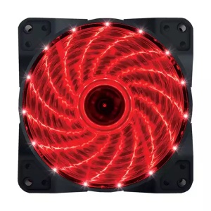 Case Cooler 120x120 ZEUS Red led light - Img 1