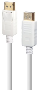 CC-DP2-6-W Gembird DisplayPort na DisplayPort v.1.2 digital interface kabl 1,8m Beli - Img 1