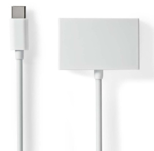 CCGB65900WT01 USB-C adapter 2.0 na 3,5mm ženski, 0,1m, Okrugli, Niklovani, ABS/PVC - Img 3