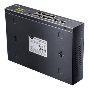 Cudy FS1010P 8-Port 10/100M PoE+ Switch, 2 Uplink 10/100M, 120W, 250m,4KV steel (Alt.PFS3009-8ET-96) - Img 3