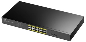 Cudy GS1016EPS2 V1.0 Switch 16× GbE with 802.3at/af Mode A PoE 2× 1.25G SFP 200W Power Supply