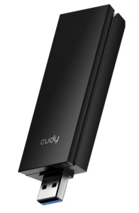 Cudy WU5400, AX5400 High-Gain USB 3.0 Wi-Fi 6E Adapter 2.4/5/6 GHz, 574 Mbps/2402 Mbps - Img 3
