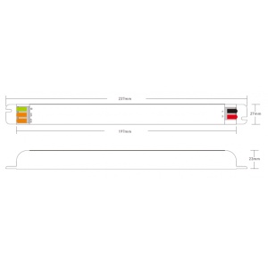 DAWN LED NAPAJANJE SLIM 12V 200W 200WHH-12
