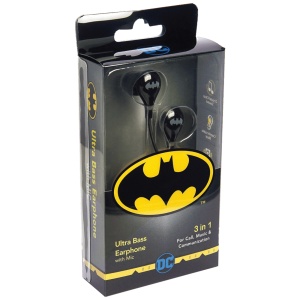 DC Slušalice sa mikrofonom, Batman, 3.5 mm - BATMAN Ultra Bass Earphone with Mic - Img 2