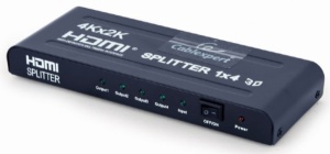 DSP-4PH4-02 Gembird HDMI spliter aktivni 1 na 4 port-a - Img 1