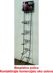 Duracell SOP display 1x5 zicani 10x75cm - Img 1