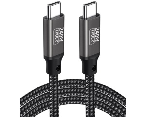 E-GREEN Kabl 3.1 USB tip C M/M 2m, za Superbrzo punjenje, 5A, 240W