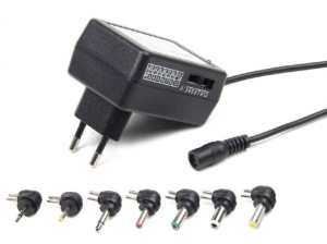 EG-MC-009 Gembird 24W Univerzalni AC-DC adapter 220V/24W na 3,4.5,5,6,7.5,9,12V 2A max - Img 3