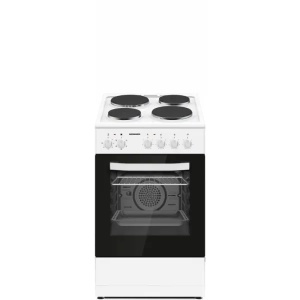 Električni šporet HEINNER HFSC-S56E4HMWH 4xstruja/ringle/ventilator/50cm