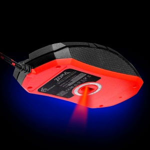 EPICGEAR Zora black Gaming IR LED optički miš/USB/do 3500dpi/7 tastera/1.8m kabl - Img 2
