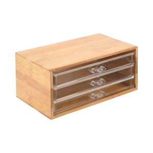 ESTIA ES02-17699 KUTIJA ZA NAKIT BAMBUS 24.5x11CM 3 FIOKE - Img 2