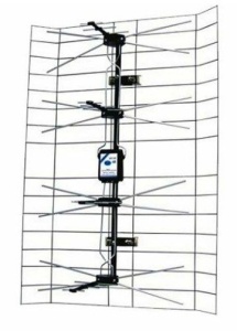 Falcom Antena mrežasta, UHF/VHF, sa pojačalom - ANT-408
