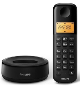 Fiksni bezicni telefon sa dve slusalice Philips D160 DUO Ekran 1.6inc, Black - Img 3