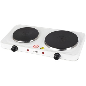 Floria Električni rešo, 2 ploče, 1500 W, 15/18 cm, , beli - ZLN2843