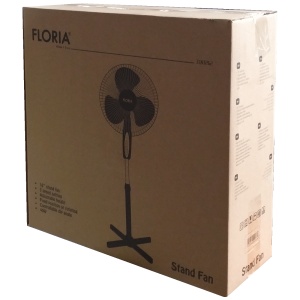 Floria Ventilator sa postoljem-PAKOVANO po 2 kom, fi 40 cm, 40 W - ZLN3262 BK - Img 2