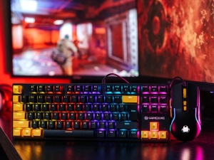GAMEZONE Gaming set mehanicka tastatura I mis crno-zuti 7200dpi HORNET87 by Tracer - Img 8