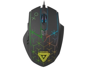 GAMEZONE Opticki gaming mis RGB crni XO RGB