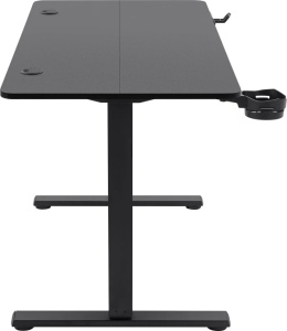 Gaming sto Defender Saturn 100cmx60cmx15mm/električni podizač/držač za čase/crnii - Img 4