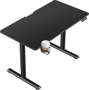 Gaming sto Defender Volt 110cmx60cmx15mm/električni podizač/crnii - Img 2