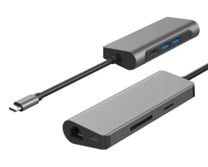 GIGABYTE 7-u-1 USB-C Hub