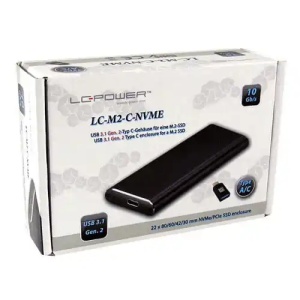 HDD rack LC Power PC-M2-C-NVME za SSD M.2 Type C 3.1 - Img 3