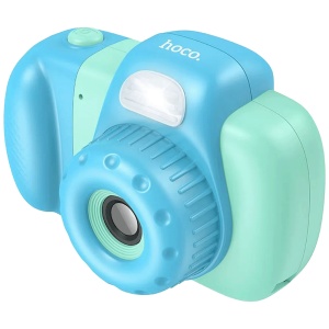 hoco. Dečija kamera, 2" IPS LCD, 32 MPx, FullHD, microSD, plava - DV201 Blue - Img 1