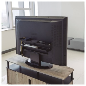 HOLMIOS 90006 DODATNA POLICA/DRŽAČ ZA RUTERE 57.4x11.1x12.5cm, ZA LCD Nosače - Img 2