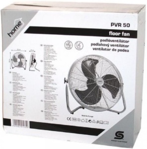 home Ventilator podni, prečnik 50cm, 120W, Inox - PVR 50