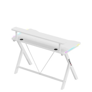 Huzaro Hero 1.9 Beli RGB Gaming sto 120x60cm