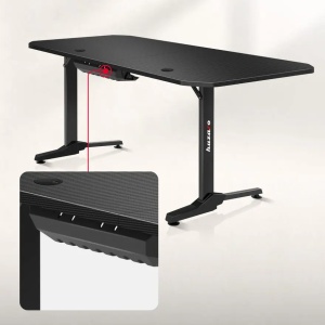 Huzaro Hero 4.7 Crni Gaming sto 160x75cm - Img 2