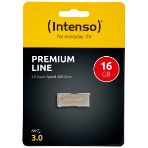 (Intenso) USB Flash 16GB Hi-Speed USB 3.0 up to 100MB/s, Premium Line - USB3.0-16GB/Premium Line - Img 1