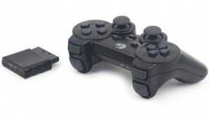 JPD-WDV-01 Gembird Bezicni gamepad sa dvostrukom vibracijom, PS2 / PS3 / PC - Img 1