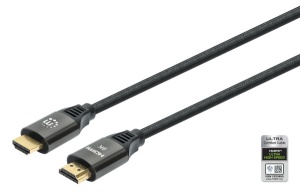 Kabl Manhattan 355957 HDMI M/M 8K/60Hz/48G/3m - Img 1