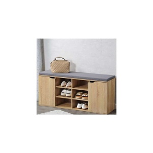 KESPER KSP15928 DRVENI CIPELARNIK SA KLUPOM 103X30.50X48CM - Img 2